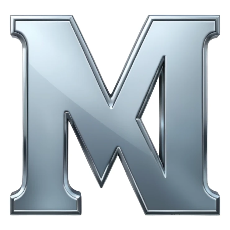 i want two letters AI sticker