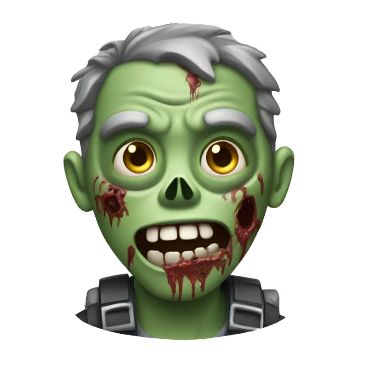 zombie playing video games sticker