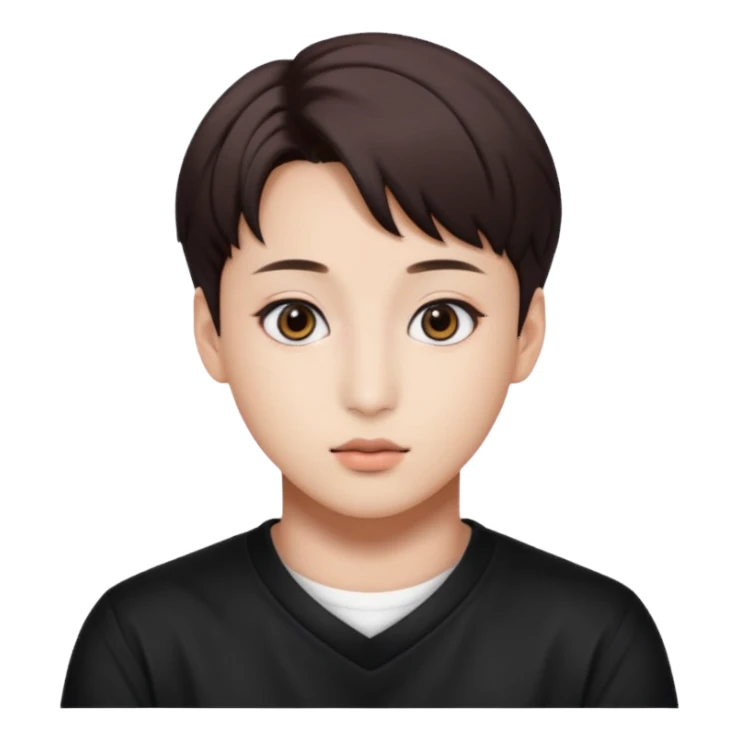idol JungKook, BTS group sticker
