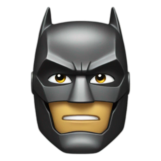 Robot Batman sticker