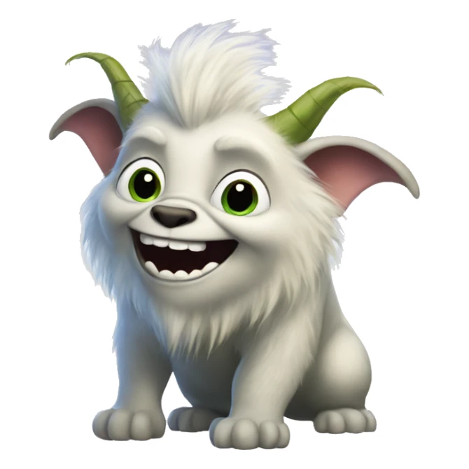 realistic neverbeast from tinkerbell sticker