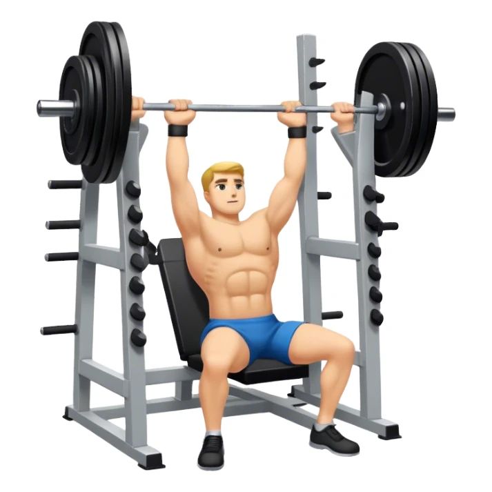 close-grip flat-benchpress sticker