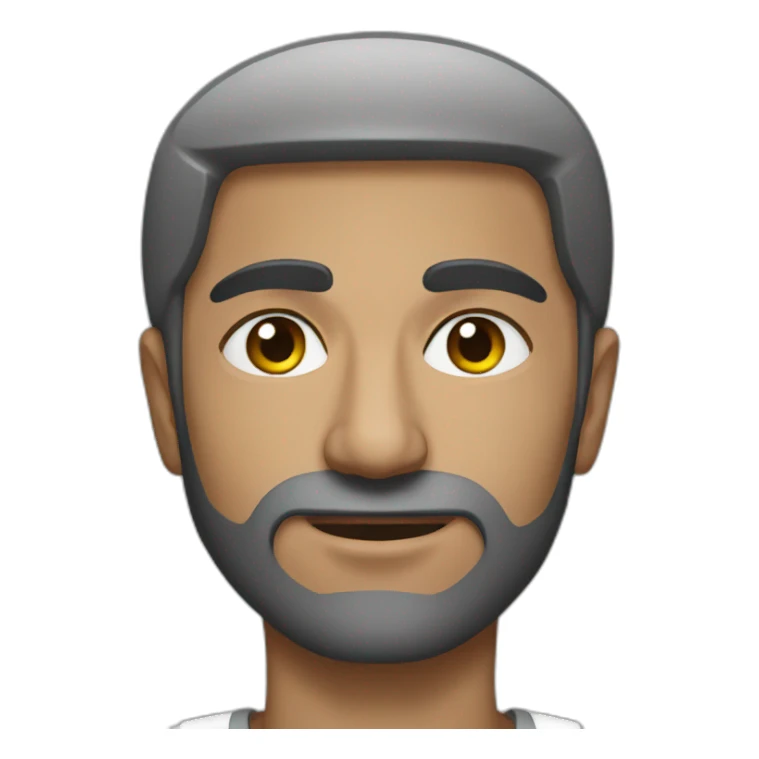 Iranian man ali black eye sticker