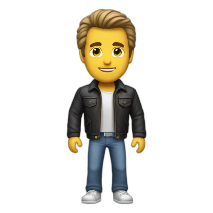 The Fonz full body sticker