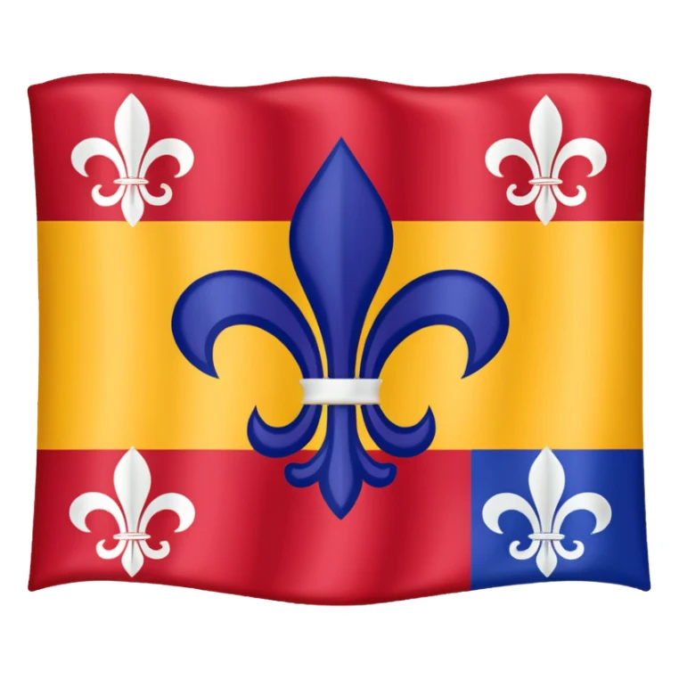 louisiana Creole flag sticker