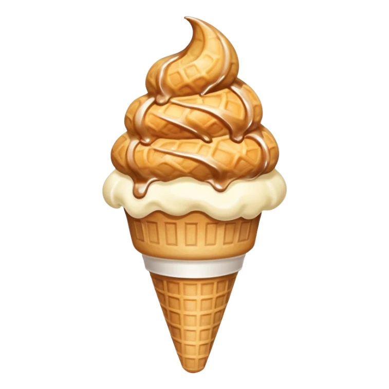 cloud on an ice cream cone sticker