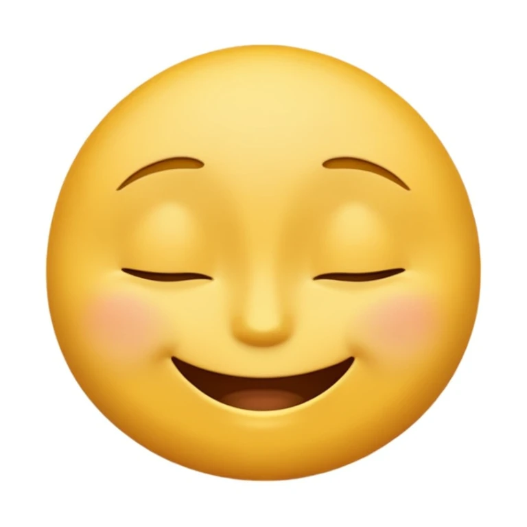 Smirking emoji looking down eyes closed sticker