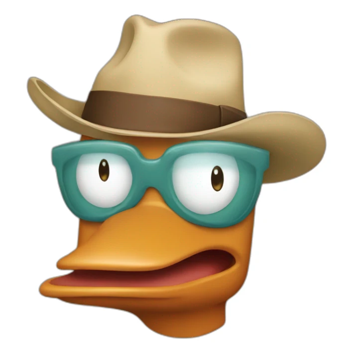 Perry they platypus sticker