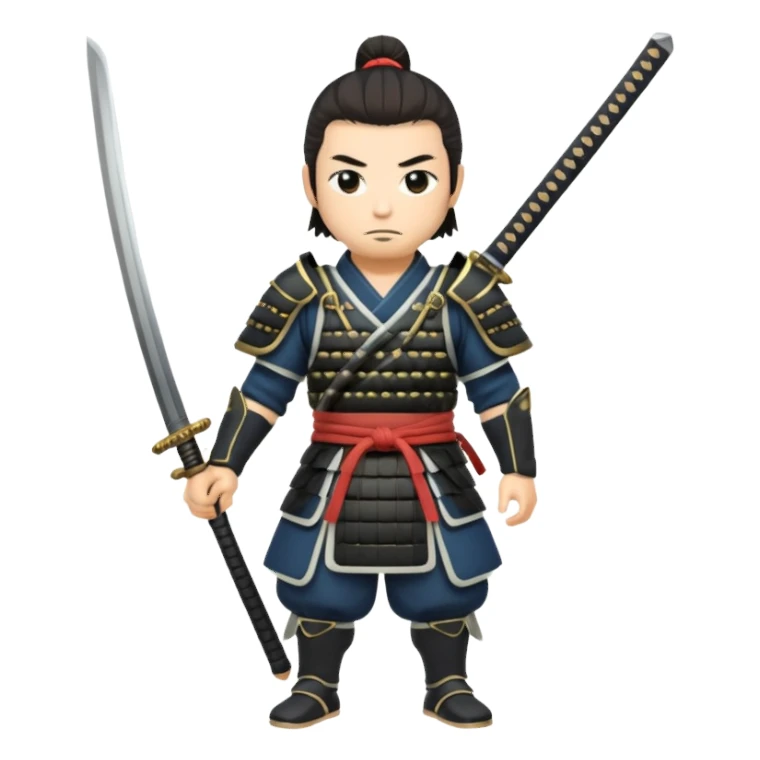japan samurai full body sticker