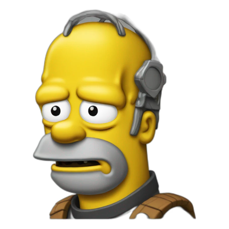 Assasin's homer simpson sticker