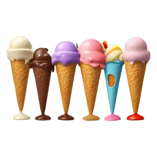 ice cream bar sticker