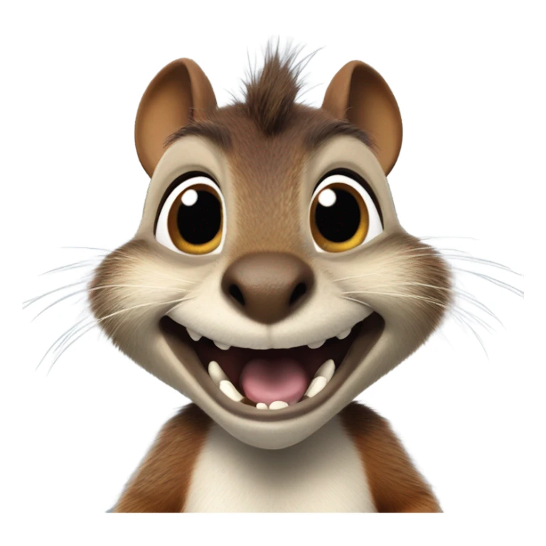 scrat from ice age sticker