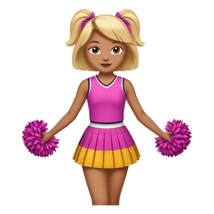cheer leadẻ dress sticker