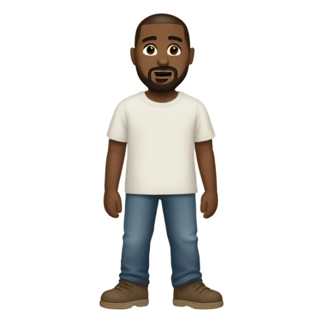 kayne west sticker