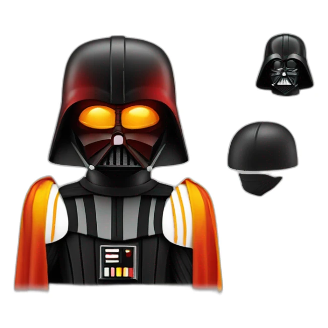 Darth Vader wears Galatasaray jersey sticker