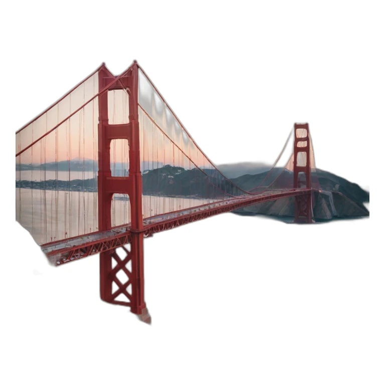 golden gate bridge sf sticker