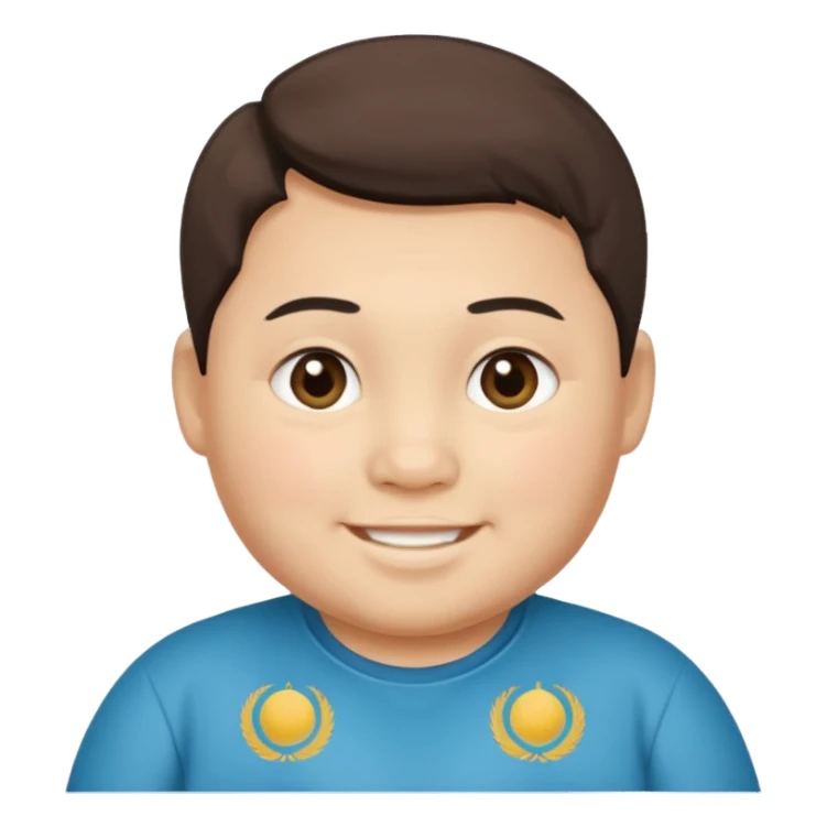 Kazahstan fat boy  sticker