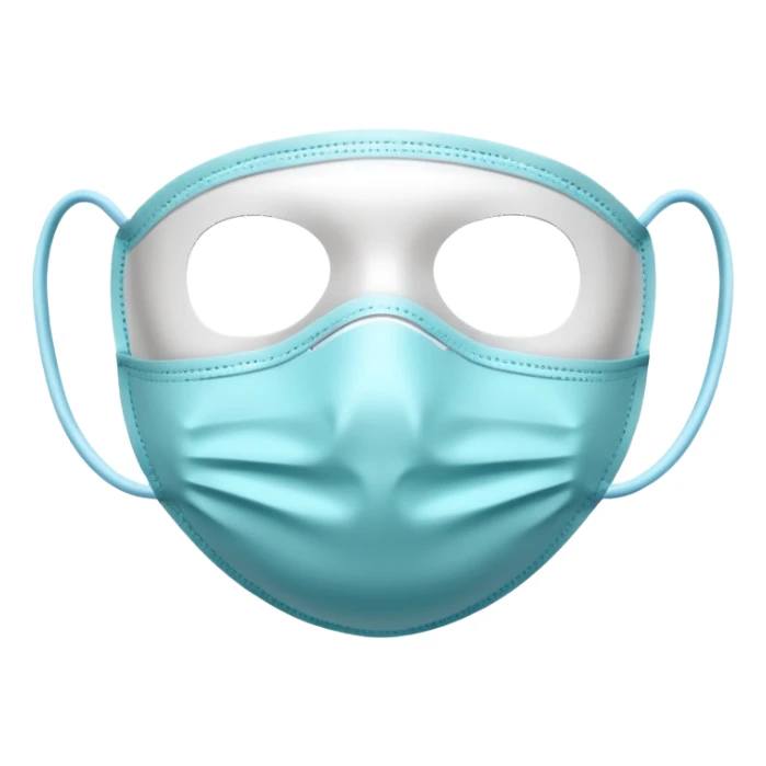 medical mask sticker