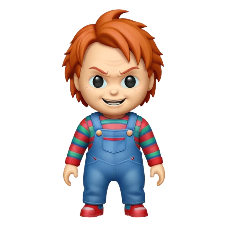 Un emojin de chuky sticker