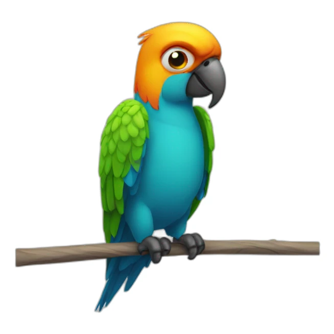 sad-party-parrot sticker