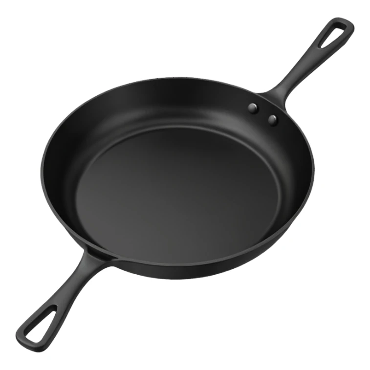 Black Fry Pan sticker