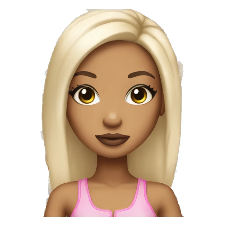 Light skin bratz doll sticker