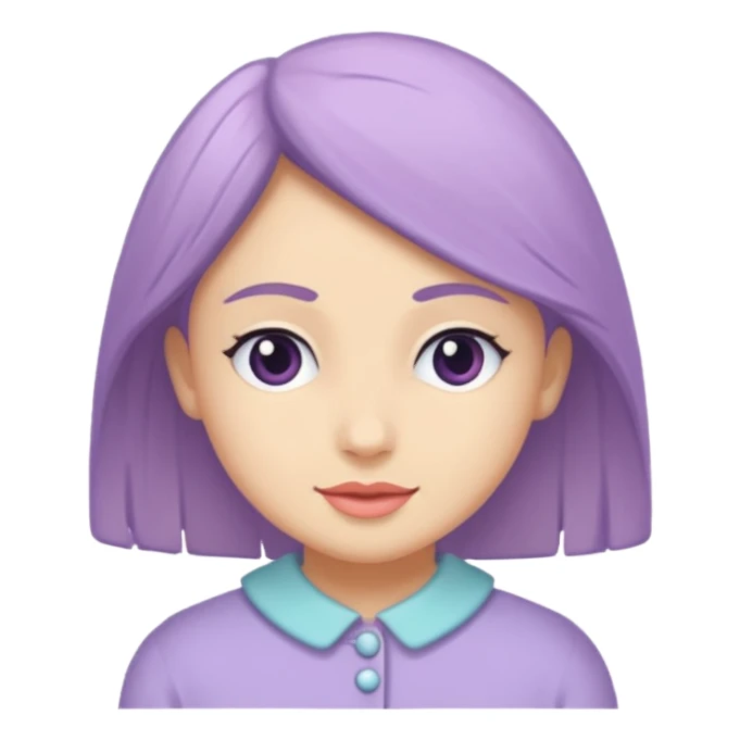 🩷lila renk yap sticker