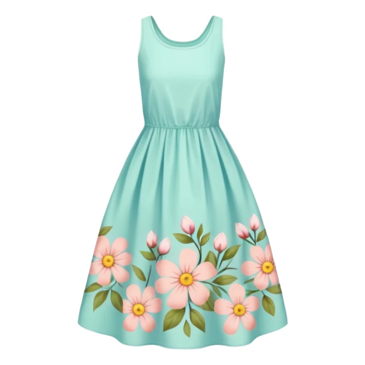 summer dress sticker