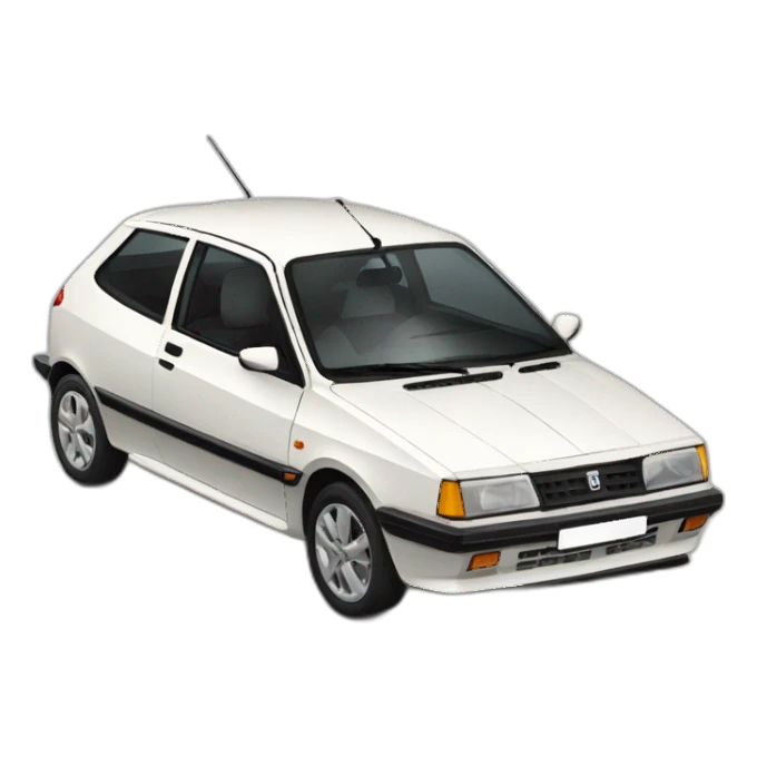 Old White Seat ibiza sticker