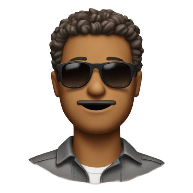 Otto wearing sunglasses sticker