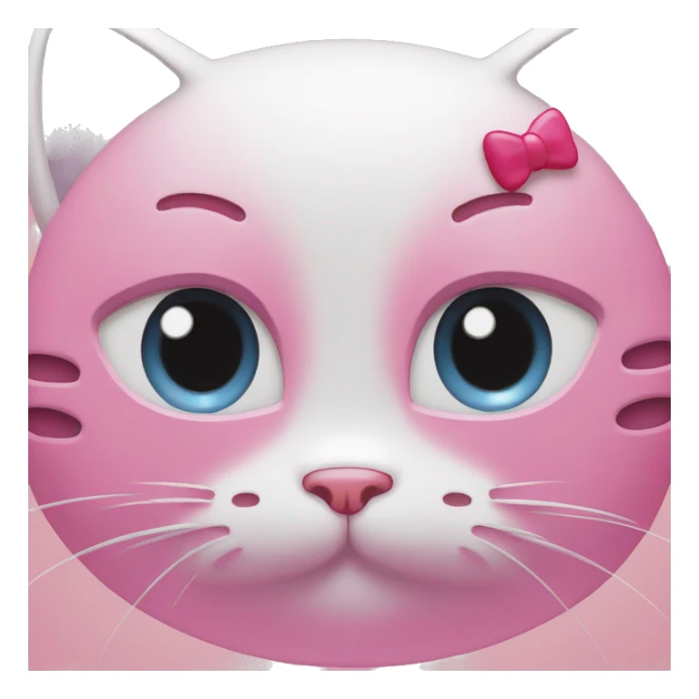 Emoji hello kitty l’auge sticker