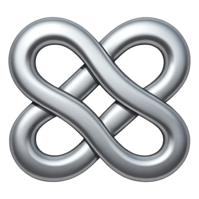 Infinty dymbol sticker