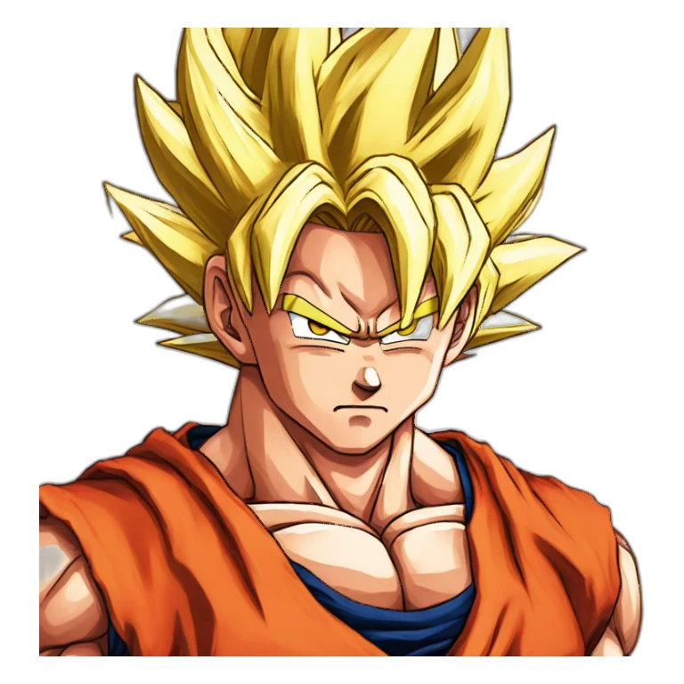 Goku ssj kaioken sticker