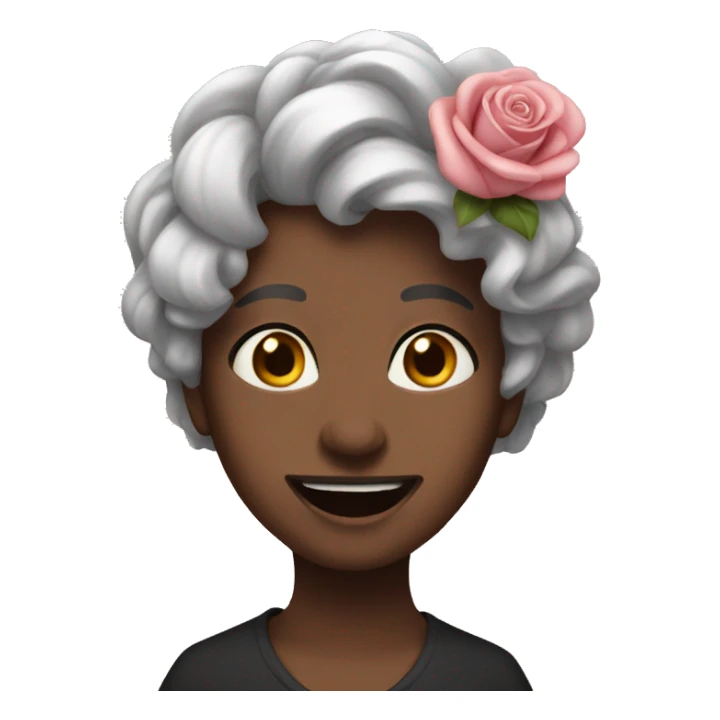 Una rosa negra  sticker