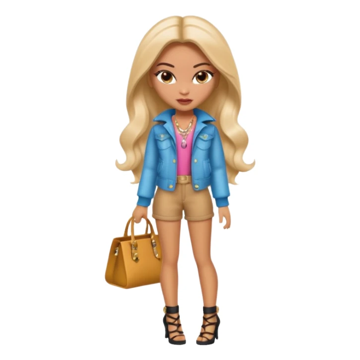 stylish bratz dollz sticker