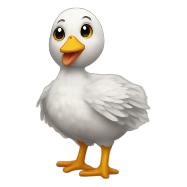 Poussin en tutu sticker