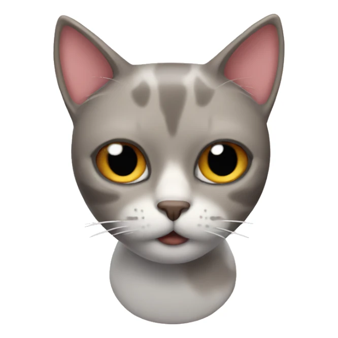 cat shrtin o toilet sticker