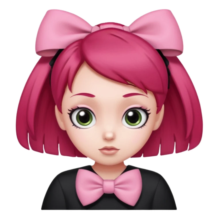 Blossom from powerpuff girls sticker
