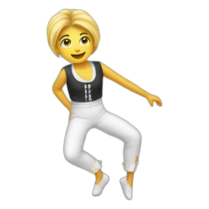 Floss dance sticker