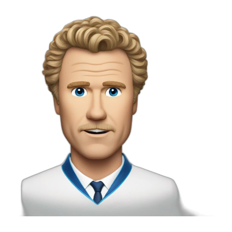 will ferrell in eurovision movie sticker