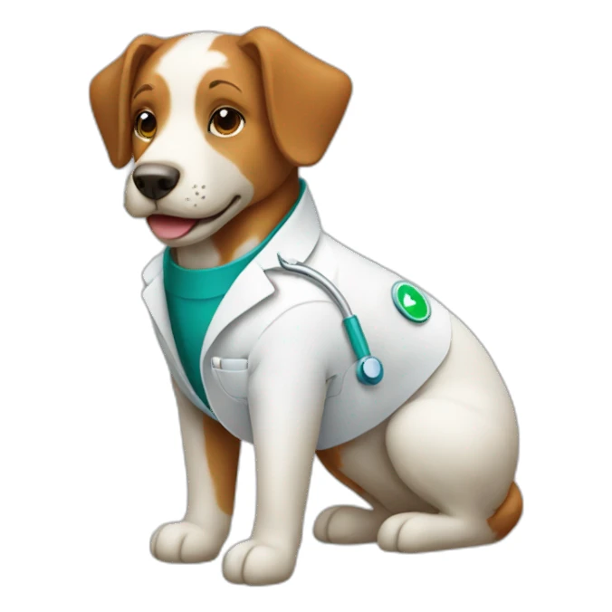 médica veterinaria sticker