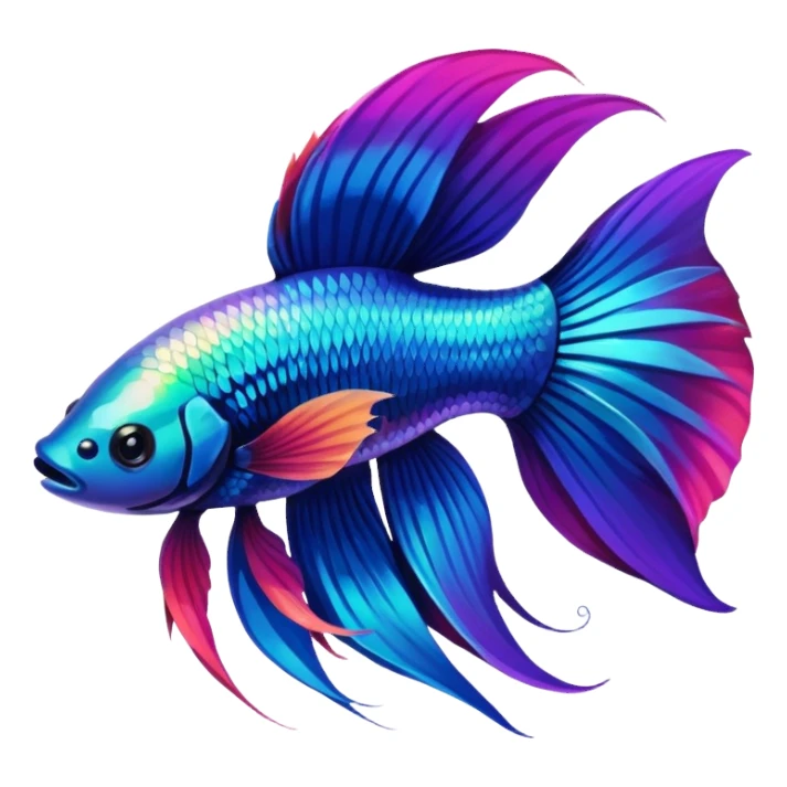 Betta balığı sticker