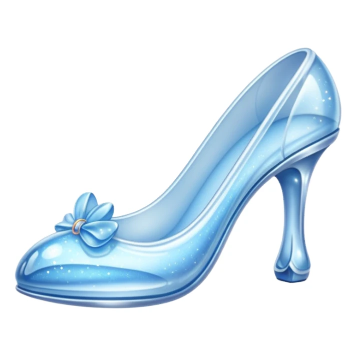 Cinderella shoe sticker