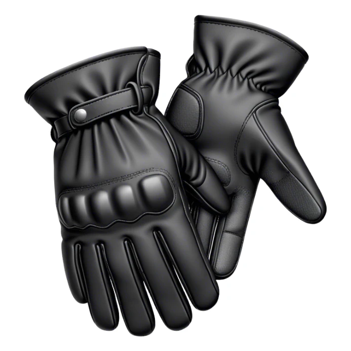 motocycle gloves sticker