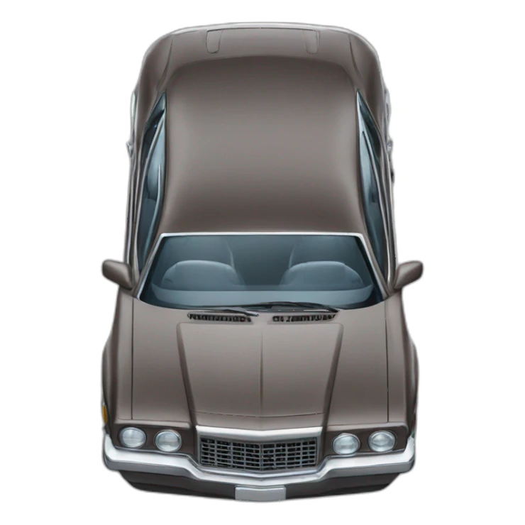 Car with a super power sticker