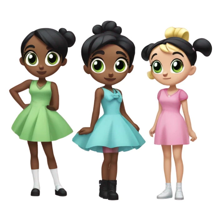 Powerpuff girls sticker