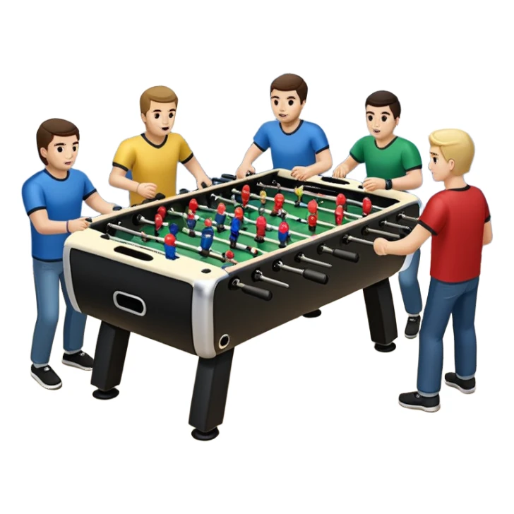 Office Foosball Area sticker