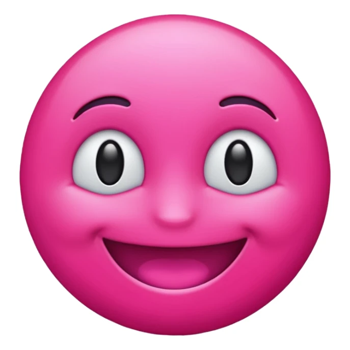 make a discord emoji role that is bright hot pink, almost neon for someone who host events- non gender specified and no faces. make it obvious that its event related sticker