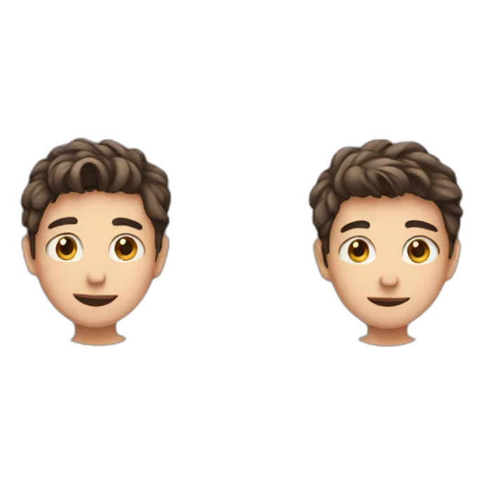 Boys and pan sticker