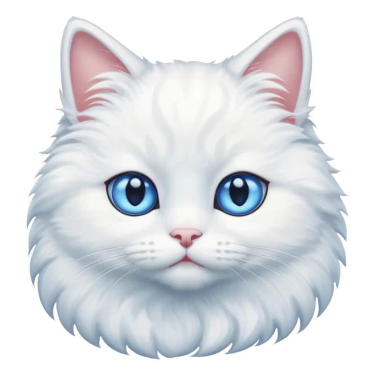 gato blanco sticker